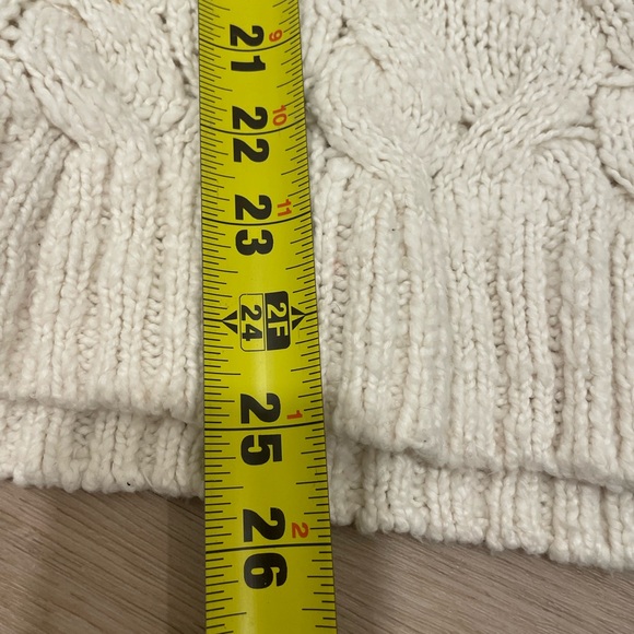 Free People Cream Cable Knit Sweater - Picture 8 of 8